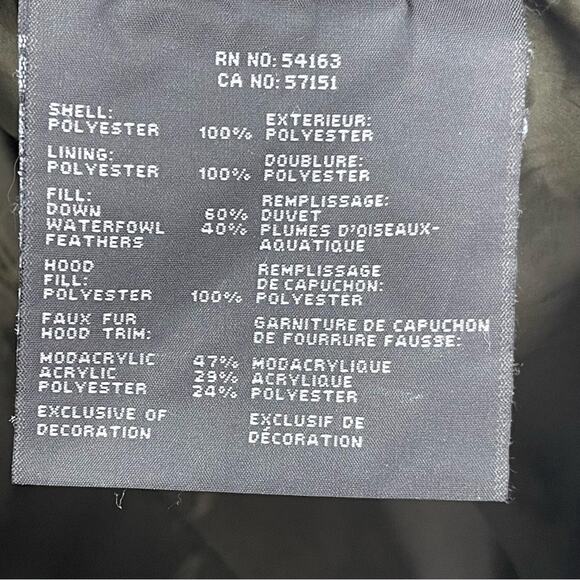 Marc New York Down Feather Quilted Puffer Long Line Jacket Army Green Size 2X - Picture 11 of 12